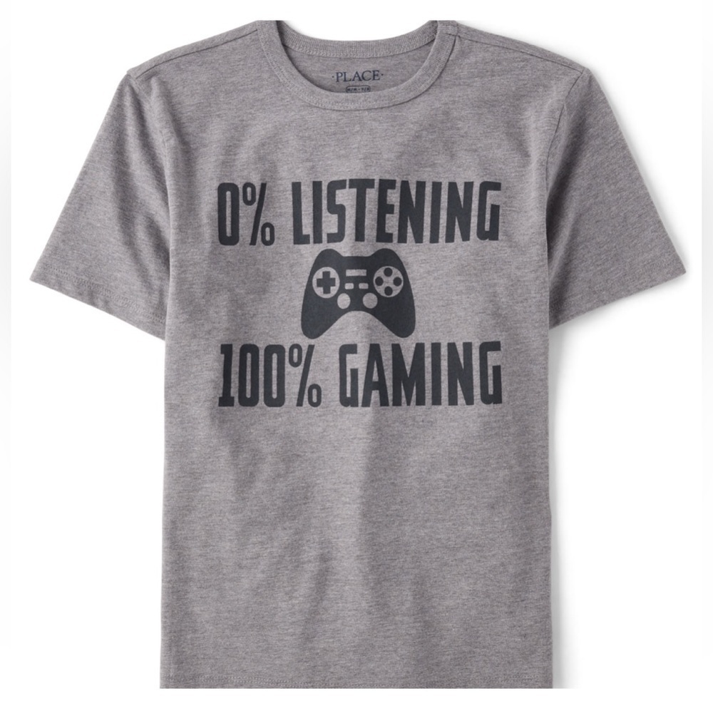 Gamer graphic tee. Short sleeve NWT Children’s Place
